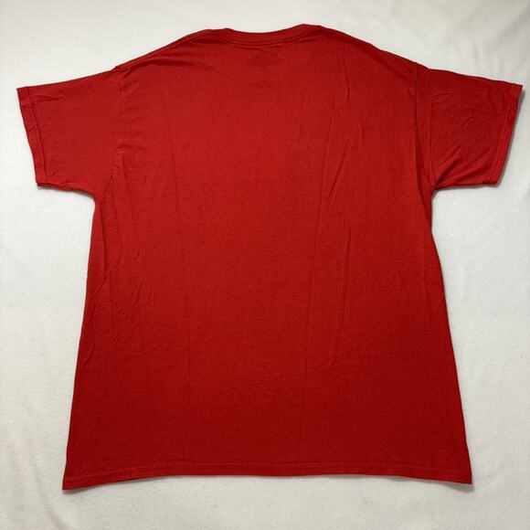 Nintendo Super Mario Men’s Large Graphics T Shirt Red Short Sleeve Here We Go - Picture 9 of 11